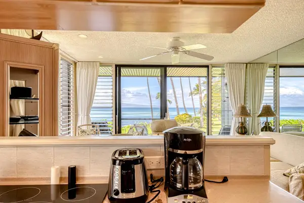 Kitchen With Ocean View Window