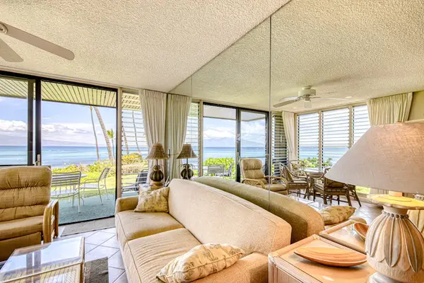 Sunlit Living Room With Ocean Views