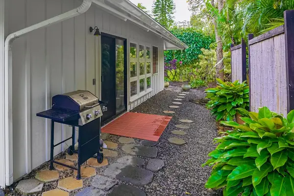 Gas grill to cook all of your fresh fish.