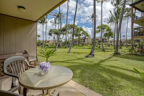 Private Lanai Overlooking Tropical Lawns