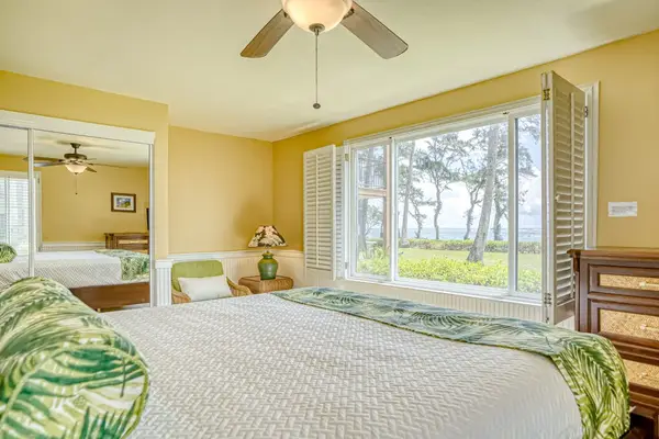 Sunlit Bedroom With Peaceful Garden Views