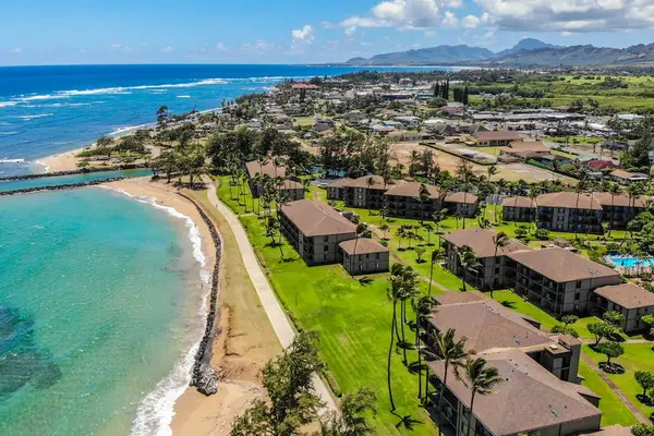 Stunning Coastal Resort From Above