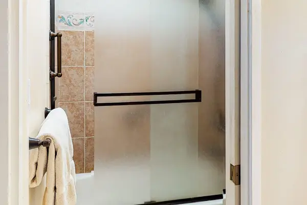 Walk In Shower With Sleek Design