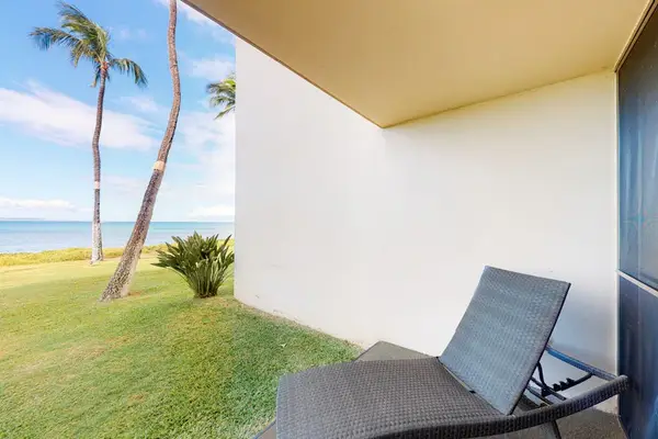 Steps away from the Pacific Ocean right out from your lanai.