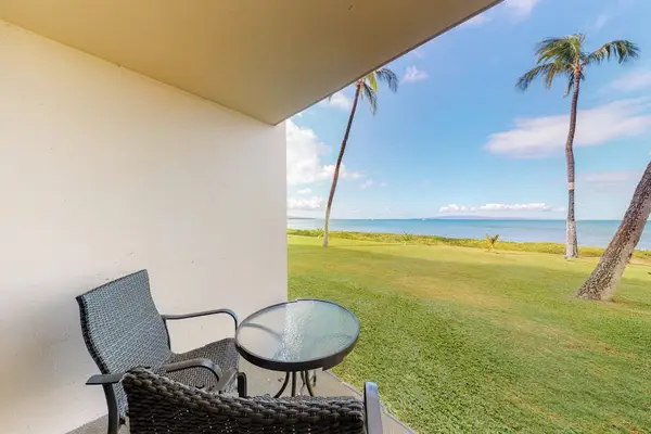 Steps away from the Pacific Ocean right out from your lanai.