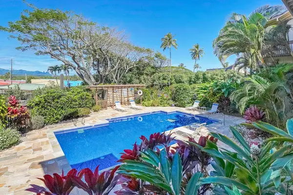 Resort swimming pool for relaxing between adventures