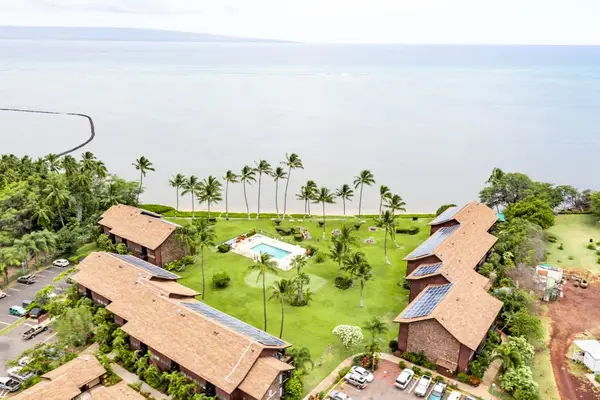 Tropical resort landscape surrounds the property with peaceful island scenery