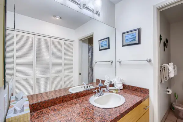 Modern Bathroom With Granite Vanity