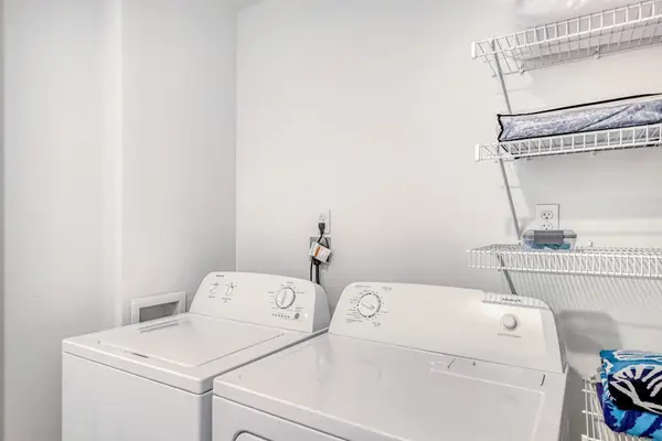 In-unit laundry for added convenience