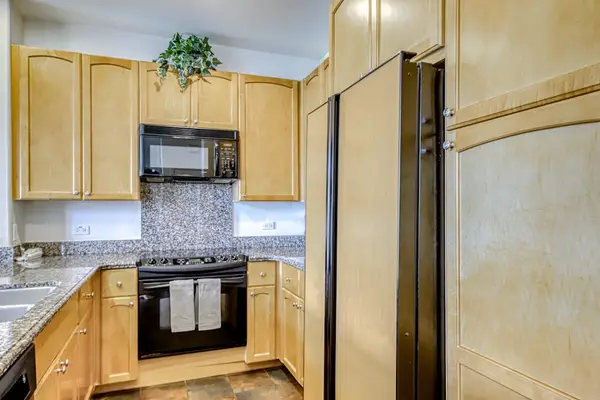 Well-equipped kitchen for home cooking