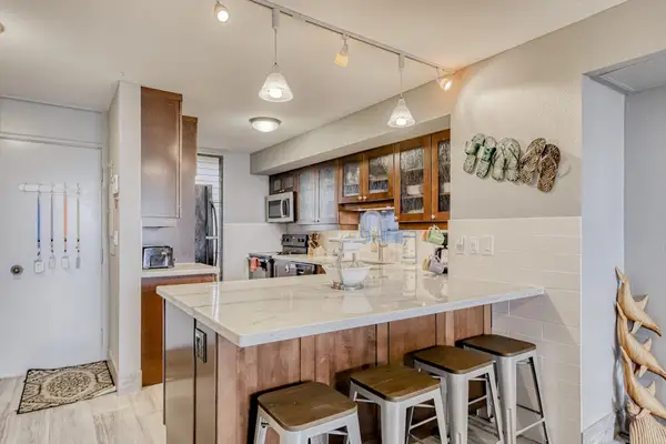 Modern Kitchen With Breakfast Bar