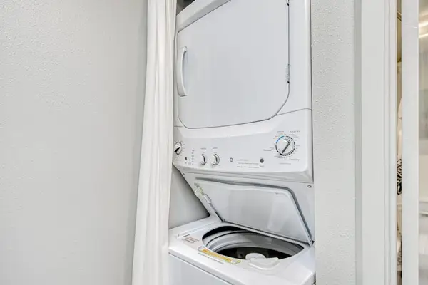 Convenient In Unit Laundry Closet