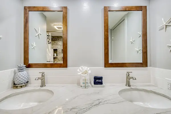 Fresh Coastal Bathroom Escape