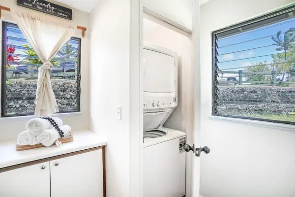 Convenient Laundry Nook For Longer Stays