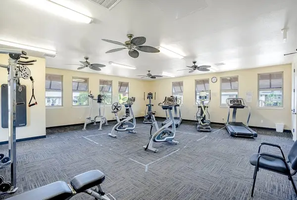 Need to work out on your vacation.  Look at this amazing gym available for your use.