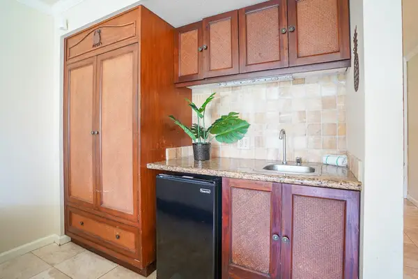 Mini Fridge inside the Bedroom