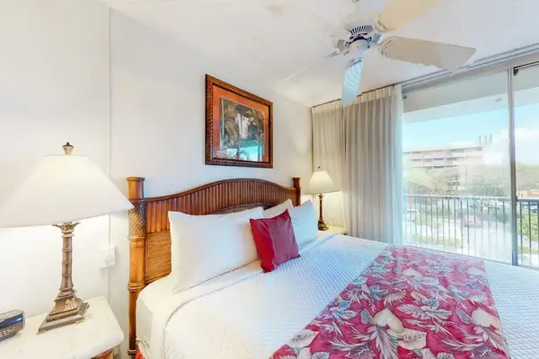 Rest comfortably in a king bed