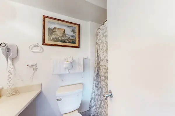 Full bathroom with shower and tub