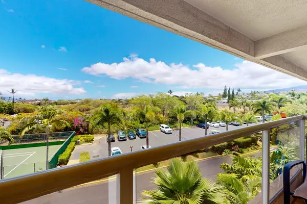 Enjoy peaceful mornings with coffee on the private lanai