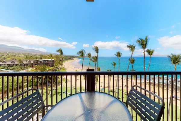 Private lanai with sweeping ocean views