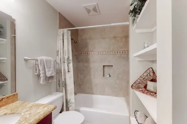 Walk In Shower With Modern Finishes