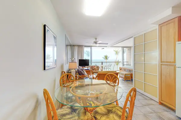 Bright dining area for shared meals
