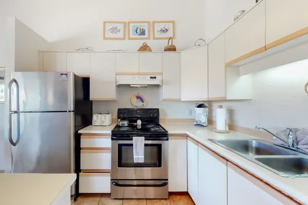 Cook up something delicious in your home-away-from-home kitchen