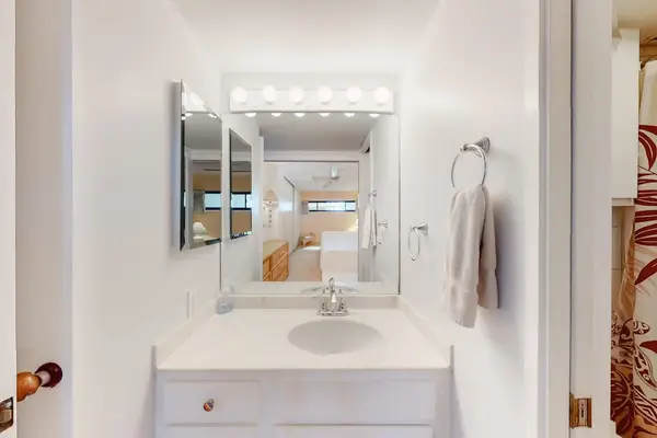 Master bathroom with walk-in shower