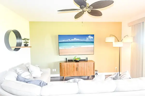 Open living designed for easy gatherings