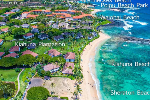 Kiahuna Plantation Ressort aerial view