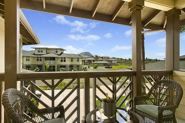 Views off of the private lanai off of the master bedroom.