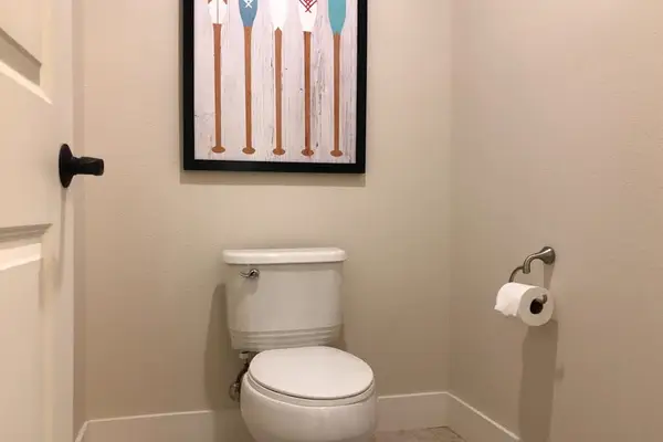 Private Water Closet For Added Comfort