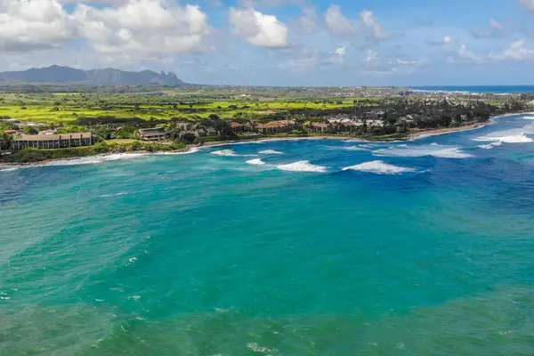Crystal-clear turquoise waters and breathtaking shoreline