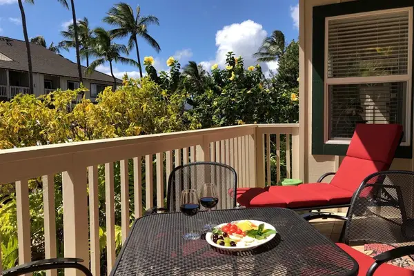Balcony with outdoor seating for enjoying fresh air