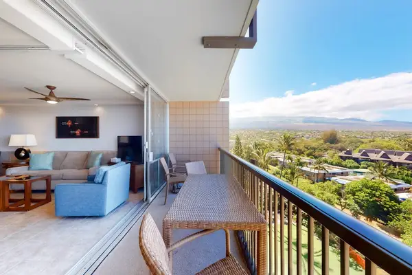 Admire sweeping views from the private lanai