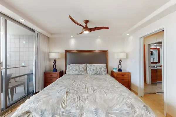 Spacious king bedroom for restful nights