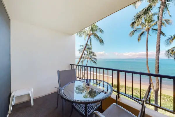 Oceanfront Dining Under Blue Skies