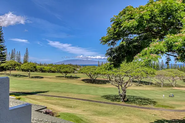 Kapalua Golf Villas Resort is covered with beautiful tropical foliage.