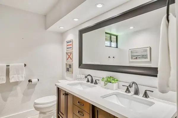 Spa Inspired Bathroom With Double Vanity
