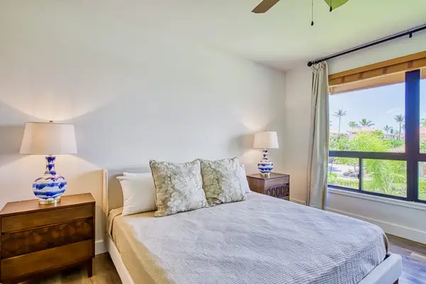 Sunlit Bedroom With Peaceful Garden Views