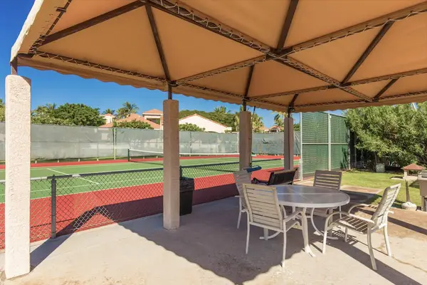 Shaded Poolside Pavilion For Outdoor Gatherings