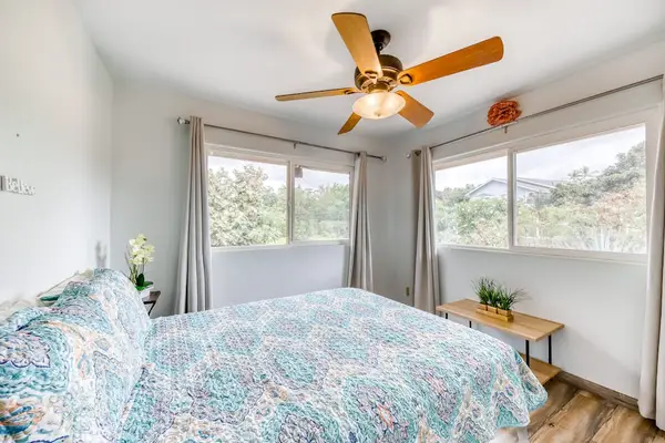 Sunny Bedroom With Nature Views