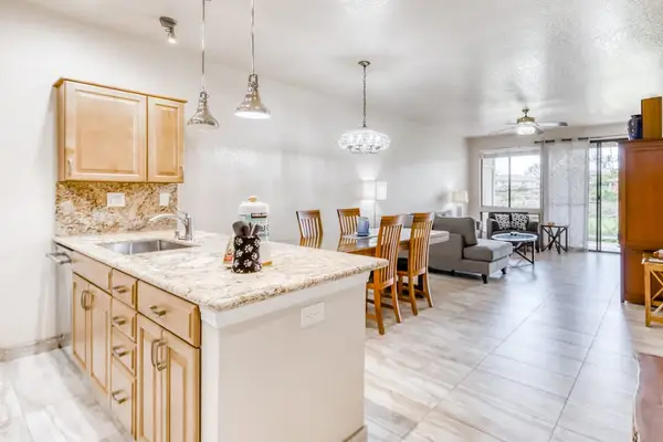 Open kitchen and dining area designed for easy gatherings