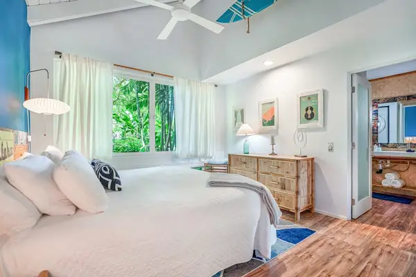 Comfortable king bed designed for a restful night's sleep.