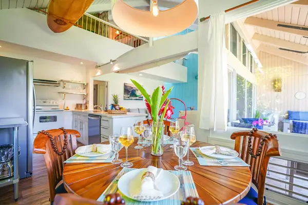 Gather around the dining table for memorable meals together.