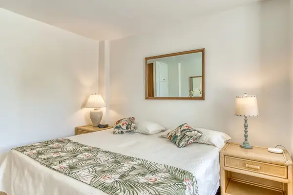 Enjoy peaceful nights and refreshed mornings in the inviting king bed.