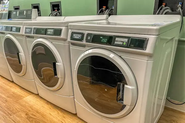 Enjoy added convenience with accessible washer and dryer facilities for guests.