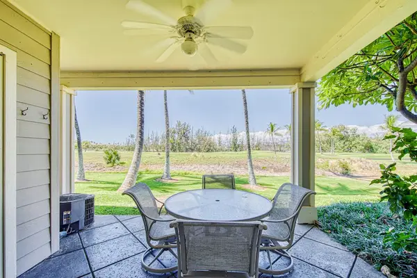 Covered lanai with peaceful views