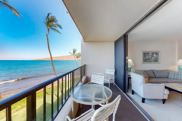 Private Balcony Above The Shore