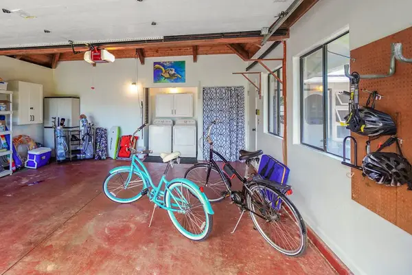 Take the provided bicycle to one of our favorite local parks or quickly pick something up at the local grocery that’s only one and a half miles away.